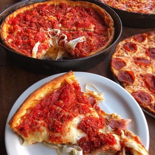 CHICAGO DEEP DISH includes 2 toppings